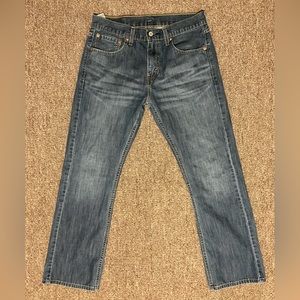 Levi’s 527 slim bootcut dark wash men’s jeans